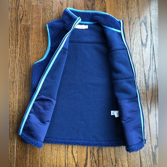 vineyard vines Men’s M Blue Heritage High-Pile Fleece SuperShep Vest - NWOT! - Picture 8 of 13